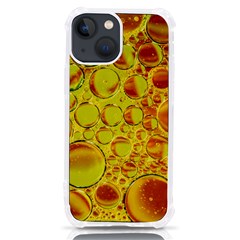 Oil Drop Water Oil Abstract Oily Iphone 13 Mini Tpu Uv Print Case by Salmanaz77