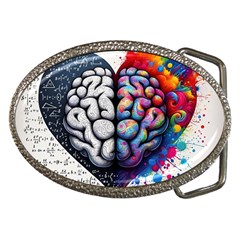 Brain Heart Math Belt Buckles by Salmanaz77