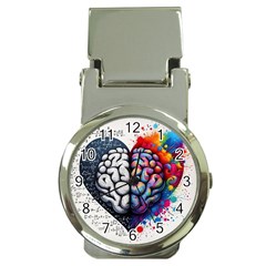 Brain Heart Math Money Clip Watches