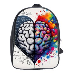 Brain Heart Math School Bag (xl)