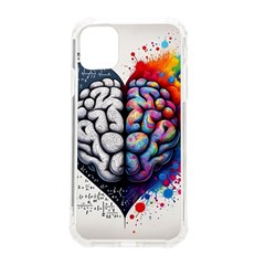 Brain Heart Math Iphone 11 Tpu Uv Print Case