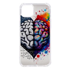 Brain Heart Math Iphone 14 Plus Tpu Uv Print Case by Salmanaz77