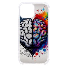 Brain Heart Math Iphone 13 Mini Tpu Uv Print Case by Salmanaz77