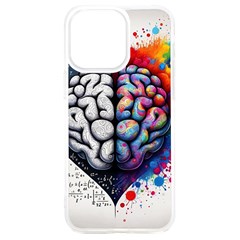 Brain Heart Math Iphone 15 Plus Tpu Uv Print Case by Salmanaz77