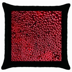 Drops Water Drops Trypophobia Throw Pillow Case (black) by Salmanaz77