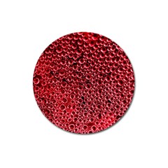 Drops Water Drops Trypophobia Magnet 3  (round) by Salmanaz77