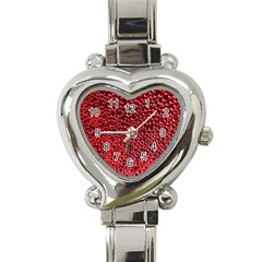 Drops Water Drops Trypophobia Heart Italian Charm Watch by Salmanaz77