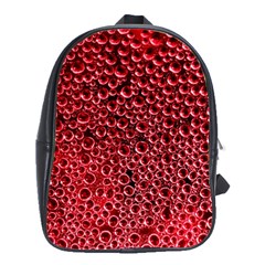 Drops Water Drops Trypophobia School Bag (large) by Salmanaz77