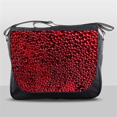 Drops Water Drops Trypophobia Messenger Bag by Salmanaz77