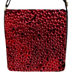 Drops Water Drops Trypophobia Flap Closure Messenger Bag (s) by Salmanaz77