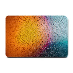 Rain Water Raindrops Droplets Small Doormat