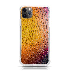 Rain Water Raindrops Droplets Iphone 11 Pro Max 6 5 Inch Tpu Uv Print Case by Salmanaz77