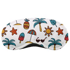 Summer Pineapple Fruit Tropical Sleep Mask by Grandong