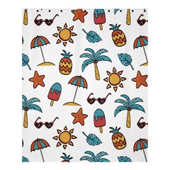 Summer Pineapple Fruit Tropical Shower Curtain 60  X 72  (medium)  by Grandong