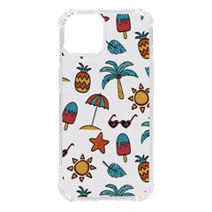 Summer Pineapple Fruit Tropical Iphone 14 Tpu Uv Print Case by Grandong