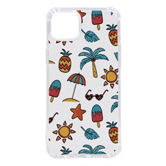 Summer Pineapple Fruit Tropical Iphone 14 Plus Tpu Uv Print Case by Grandong