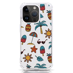 Summer Pineapple Fruit Tropical Iphone 14 Pro Tpu Uv Print Case by Grandong