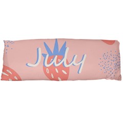 July Summer Strawberry Pink Berry Body Pillow Case (dakimakura) by Grandong