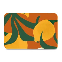 Lemon Citrus Fruit Summer Painting Drawing Plate Mats by Grandong