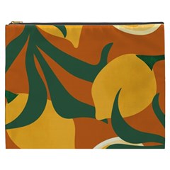 Lemon Citrus Fruit Summer Painting Drawing Cosmetic Bag (xxxl) by Grandong