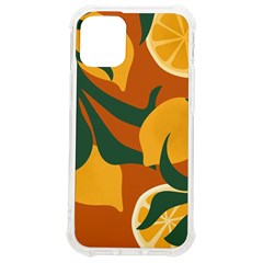 Lemon Citrus Fruit Summer Painting Drawing Iphone 12 Mini Tpu Uv Print Case	 by Grandong