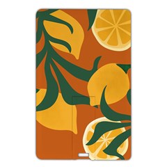 Lemon Citrus Fruit Summer Painting Drawing Name Card Style Usb Flash Drive by Grandong