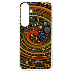 Swirl Vortex Emoji Cyclone Motion Art Samsung Galaxy S24 Ultra 6 9 Inch Tpu Uv Case by Paksenen