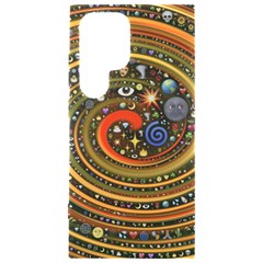 Swirl Vortex Emoji Cyclone Motion Art Samsung Galaxy S24 Ultra 6 9 Inch Black Tpu Uv Case by Paksenen