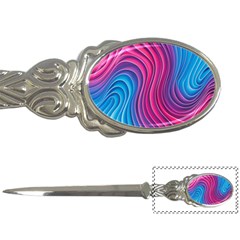 Spiral Swirl Pattern Light Circle Letter Opener by Ndabl3x