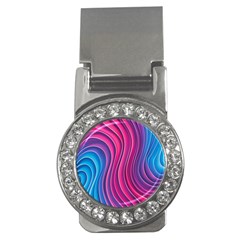 Spiral Swirl Pattern Light Circle Money Clips (cz)  by Ndabl3x