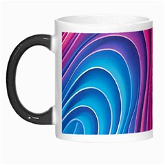 Spiral Swirl Pattern Light Circle Morph Mug by Ndabl3x