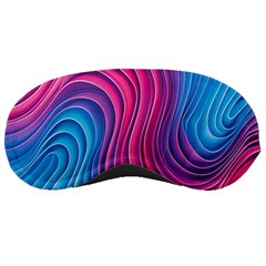 Spiral Swirl Pattern Light Circle Sleep Mask by Ndabl3x