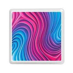 Spiral Swirl Pattern Light Circle Memory Card Reader (square) by Ndabl3x