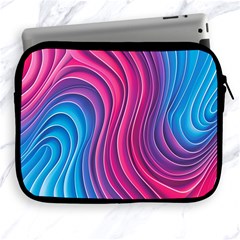 Spiral Swirl Pattern Light Circle Apple Ipad 2/3/4 Zipper Cases by Ndabl3x