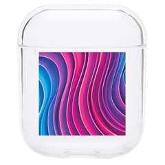 Spiral Swirl Pattern Light Circle Hard Pc Airpods 1/2 Case by Ndabl3x