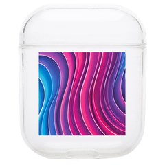 Spiral Swirl Pattern Light Circle Soft Tpu Airpods 1/2 Case by Ndabl3x