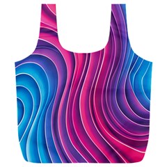 Spiral Swirl Pattern Light Circle Full Print Recycle Bag (xxxl) by Ndabl3x