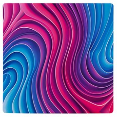 Spiral Swirl Pattern Light Circle Uv Print Square Tile Coaster  by Ndabl3x