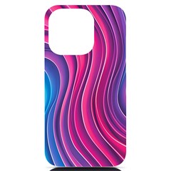 Spiral Swirl Pattern Light Circle Iphone 14 Pro Black Uv Print Case by Ndabl3x