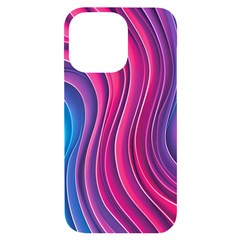 Spiral Swirl Pattern Light Circle Iphone 14 Pro Max Black Uv Print Case by Ndabl3x