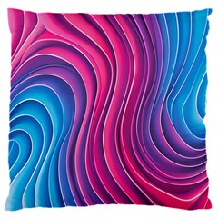 Spiral Swirl Pattern Light Circle 16  Baby Flannel Cushion Case (two Sides)