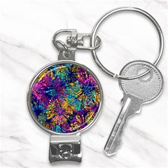 Illustration Graphics Art Nail Clippers Key Chain