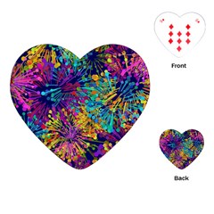 Illustration Graphics Art Playing Cards Single Design (heart)