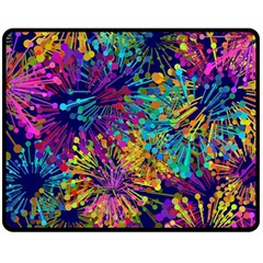 Illustration Graphics Art Fleece Blanket (medium) by anzea