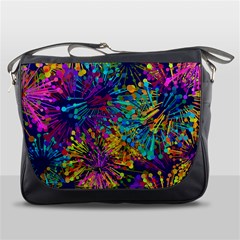 Illustration Graphics Art Messenger Bag by anzea