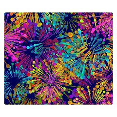 Illustration Graphics Art Premium Plush Fleece Blanket (small)