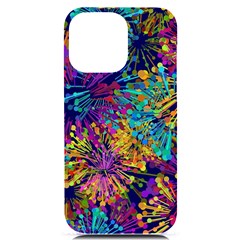 Illustration Graphics Art Iphone 14 Pro Max Black Uv Print Case