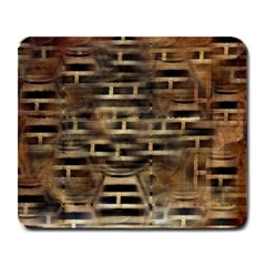 Textures Brown Wood Large Mousepad by anzea