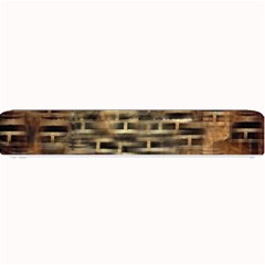 Textures Brown Wood Small Bar Mat by anzea