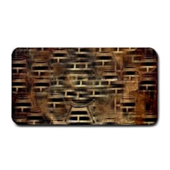 Textures Brown Wood Medium Bar Mat by anzea